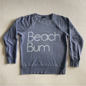 J. Crew Blue Beach Bum Sweatshirt